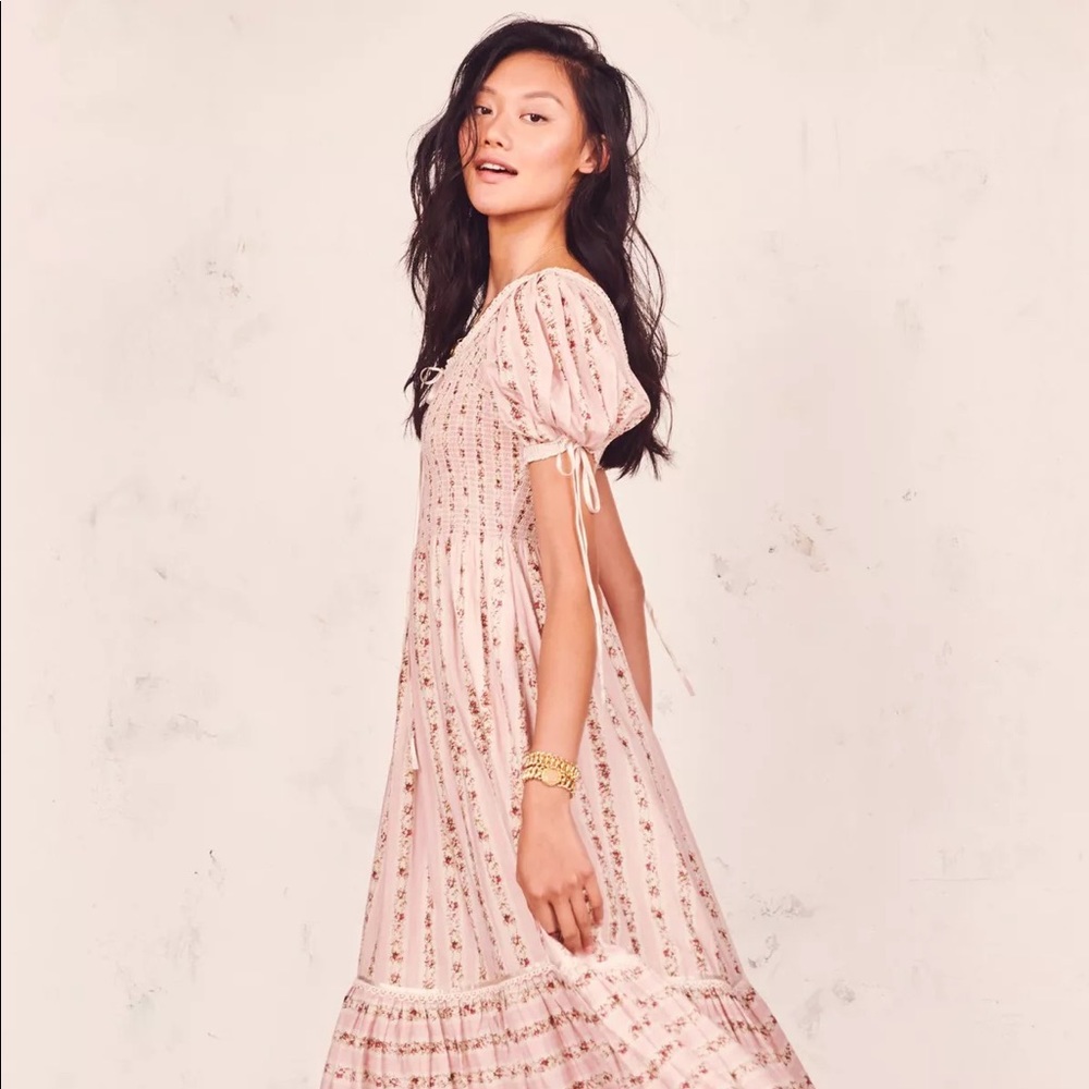 NWOT Loveshackfancy - Judith Cotton Dress (Small) - Picture 4 of 5